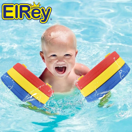 Set X6 Anillos Flotadores Alitas Brazos Piscina Niños El Rey 1