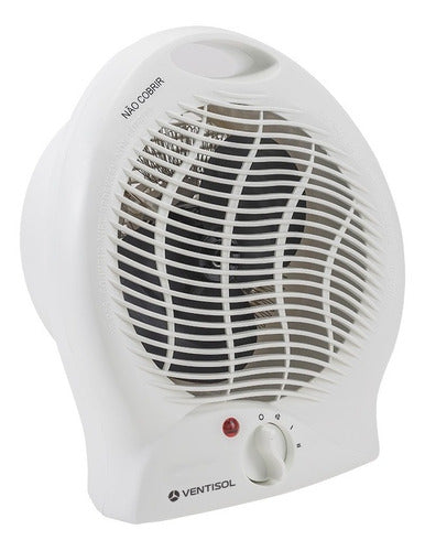 Aquecedor Elétrico A1 Portátil Ventisol Branco 127v 1