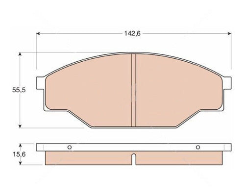 ANZOATEGUI Loader Brake Pads for Michigan R45C and Some Chinese Models 1