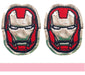 Tienda de Apliques Ironman Embroidered Patch Iron-On Souvenir 1