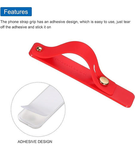 Anti-Theft Soft Silicone Ring Phone Holder Strap 3