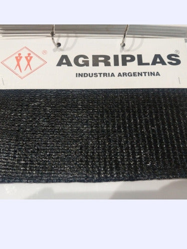 Agriplas Media Sombra Negra 4.2 X 10 Mts + 20 Ganchos!! 2