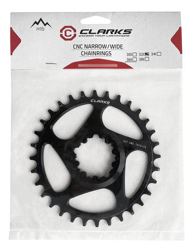 Monoplato Bicicletas Clarks Direct Mount 36 Dientes 3mm Sram 1