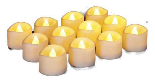 Amagic Velas Led Temporizador 12 Unidades Sin Llama Funciona 0