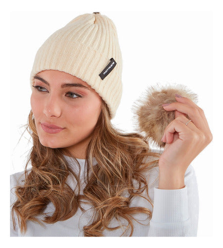 Montagne Women's Wool Beanie Hat - Karoline 3