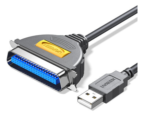 3 Pies Usb 2.0 A Paralelo Ieee 1284 Impresora 36 Pines Adapt 0