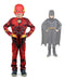 Vulcanita Superhero Costume Batman Superman Flash Muscles Justice League Original 0