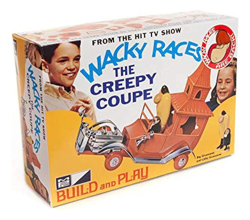 MPC Wacky Races - Creepy Coupe 1:32 Scale Snap Model Kit 0