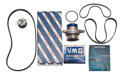 Kit D Distribucion. + 2 Poly-v Vw Voyage 1.6 8v 2012 2013 0