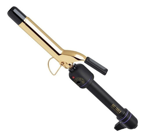 Rizador De Pelo Hot Tools 24k Gold Salon Curling Irons 0