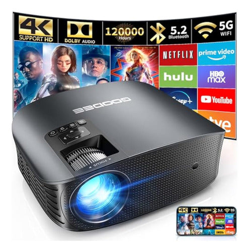 Goodee Proyector 4k Con Wifi Y Bluetooth 0