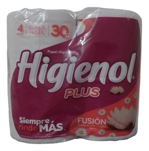 Higienol Toilet Paper Double Sheet 4 X 30 Mts Bulk X 10 1