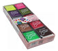 IBI Almohadillas 40x40 Mm Set Stamp Pad 20 Colores Para Sellos 2