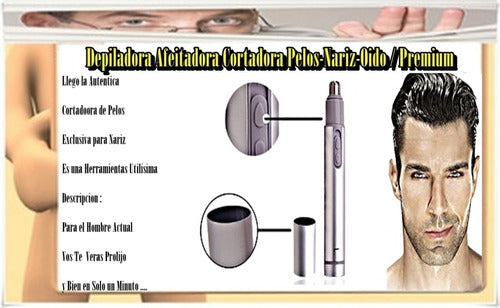 Premium Nose and Ear Hair Trimmer, Shaver, and Cutter for Men 2