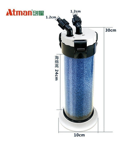 Atman Prefiltro Qz30 Botellon At 3338 3337 3336 3335 1