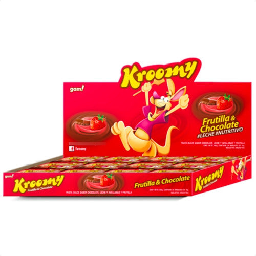 Kroomy Chocolate and Strawberry Dessert Box x24 - Best Price 0