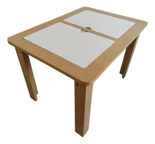 Allinart Montessori Duo Sensory Table 0