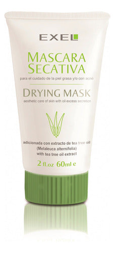 Exel Acne Control Facial Mask for Oily Skin 60g - Mascara Exel Secativa Exel Facial Acne Piel Grasa 60 Grs