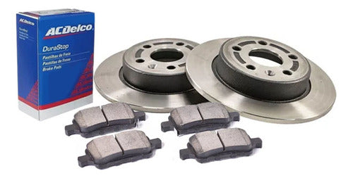 Litton + CLAPP Rear Disc and Brake Pads Set for Cruze 2017 1.4 Turbo 0