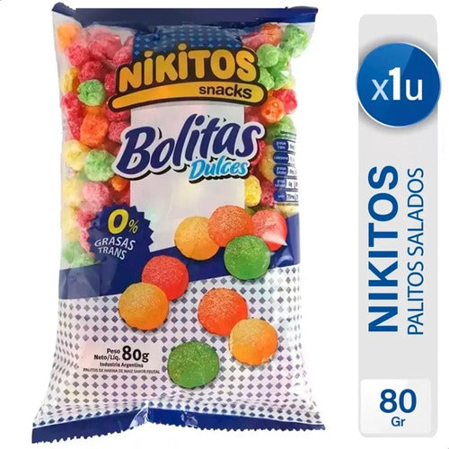 Snacks Bolitas Dulces Surtidos Nikitos - Mejor Precio 1