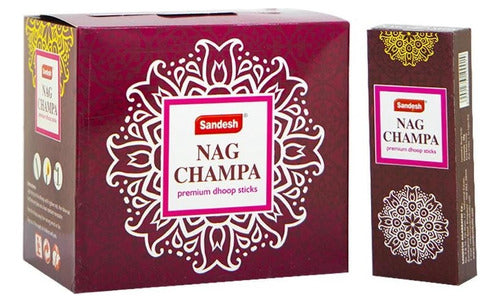 Sandesh Dhoop Sticks Nag Champa X Unidad 0