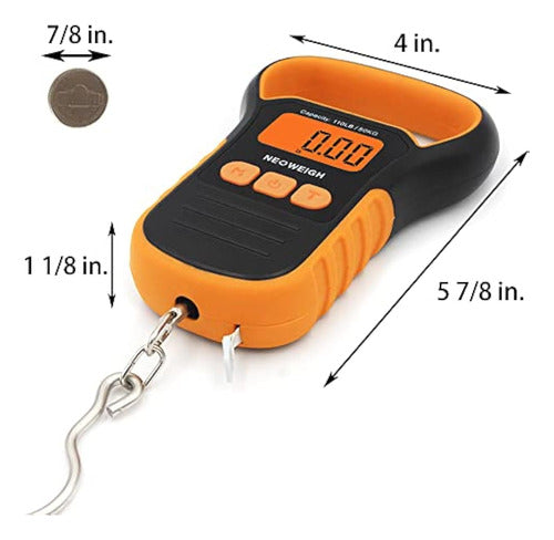 Generic Portable Fishing Scale, Easy to Read, 110 5