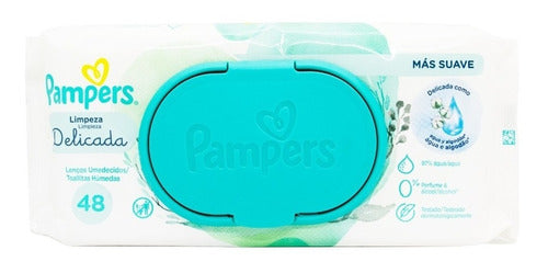 Pampers Kit X12 Toallitas Húmedas Limpieza Delicada Bebés 1