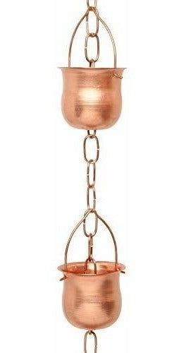 Marrgon Copper Rain Chain 2 Meters 1