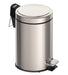 Tramontina Stainless Steel Trash Can Kit 3L + Condor Bathroom Brush 1