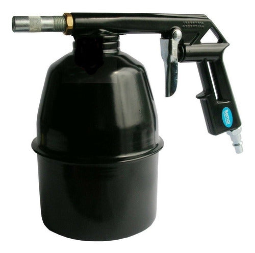 Bemar Pneumatic Sandblasting Gun With Tank And 1/4 Hose 1