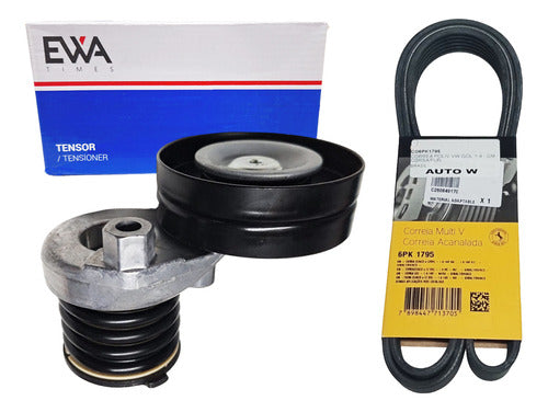 Kit Tensor Correa Poli-v Vw Gol 1.4 8v Ewa 0