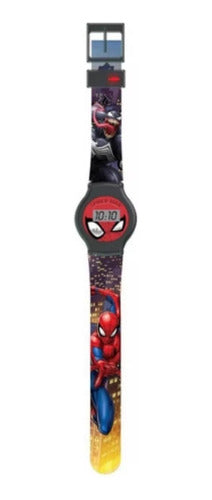 Intek Reloj Digital Pulsera Spiderman 5 Funciones 2