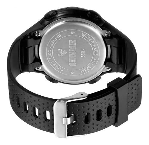 Reloj Skmei 1899 Negro Deportivo Digital Y Agujas Sumergible 2