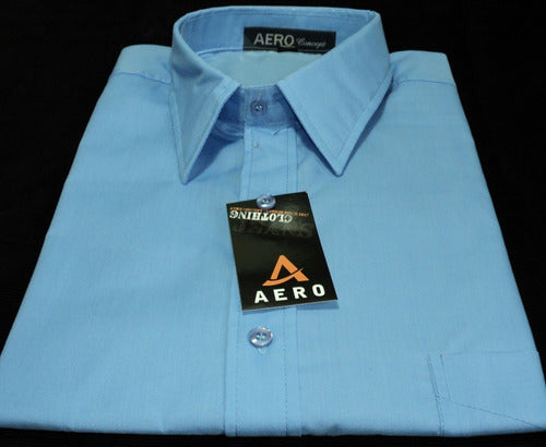 Short-Sleeve Shirt with Pocket - Sizes 56 to 60 - Aero 8
