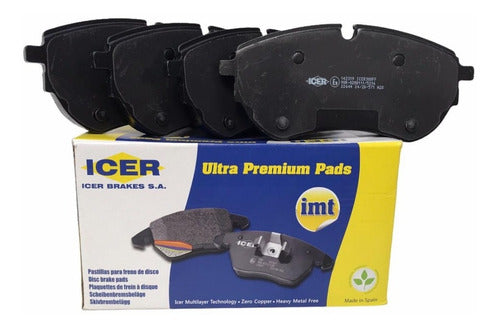 Icer Front Brake Pad VW Amarok V6 2016 0