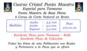 Cuarzo Cristal Punta Maestro Basea Plana - 5,0 Cms X 3,0 Cms 4