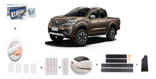 Kit Combo Accesorios De Protección Para Renault Alaskan 2021 0