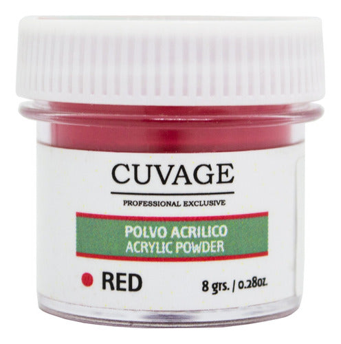 Cuvage Polvo Acrílico Polímero Pigmentado Color Uñas X3 3c 6