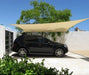 Toldo Malla Sombra Vela Triangulo 5.0x5.0 Mt Jardin Adeleste 7