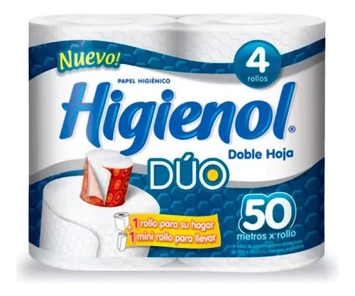 Higienol Duo Pack Toilet Paper 50 Meters 4