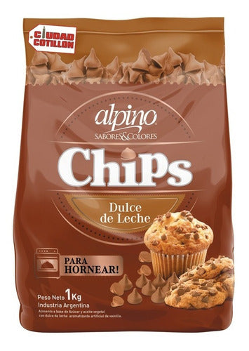 Alpino Dulce De Leche Flavor Chips 1 Kg 0