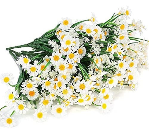 Kupoo Artificial Daisy Flowers for Outdoors, UV Resistant 0