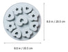 Molde De Bolo Em Forma De Coração, Molde De Donut, 2 Unidade 4