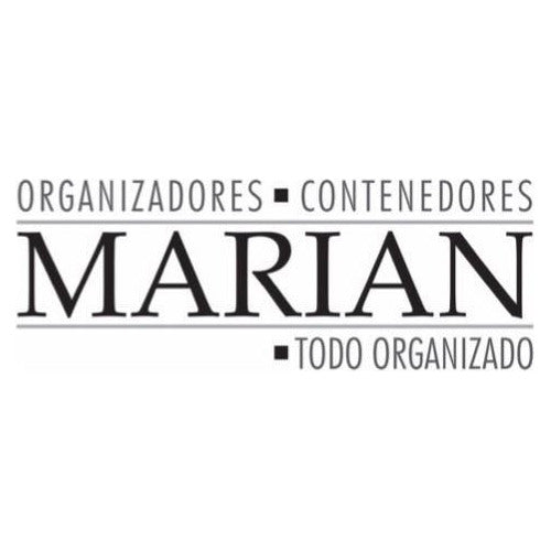 Marian Todo Organizado Cesto De Basura Rashi Natural Rayado Con Tapa Vaiven 2,5 L 1