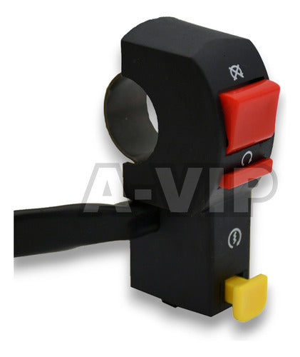 A-VIP Tecla Switch Motos Interruptor On/off Con Arranque 1