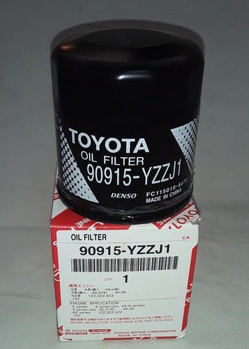 Toyota Filtro De Aceite Corolla 1992-2008 Etios 2016/2019 3