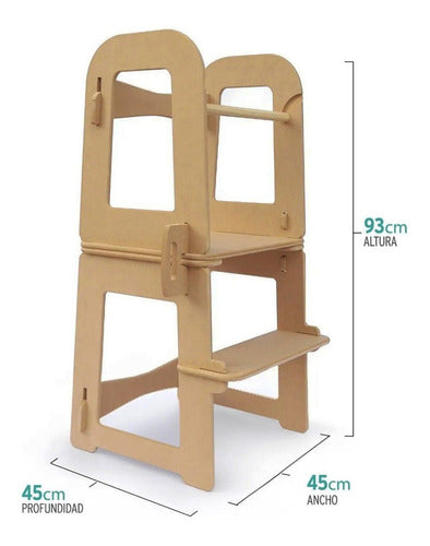 Montessori Plywood Waldorf Learning Tower Children's Table FL 3