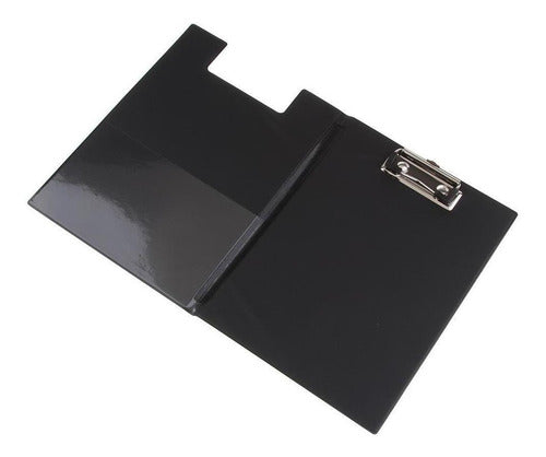 2x Folder A5 Notepad Pu Couro Prancheta Porta- 5