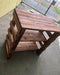 AP! Rustic Wood Breakfast Table in Oak Color 4