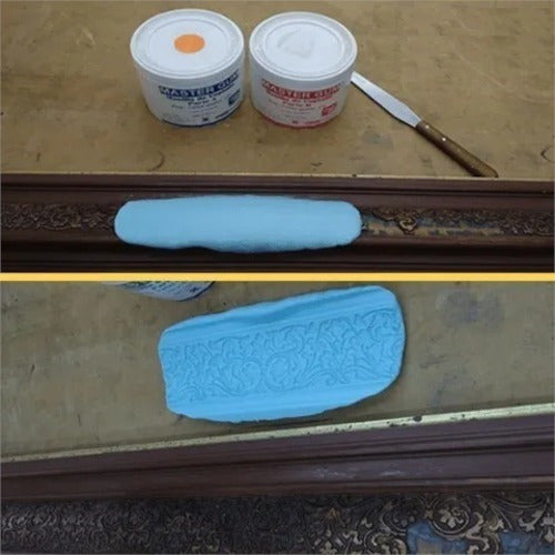 Master Gum 100g Quick Moldable Silicone Putty - Masilla Caucho Silicona Moldeable Rápida De 20 Min X 100 Gr